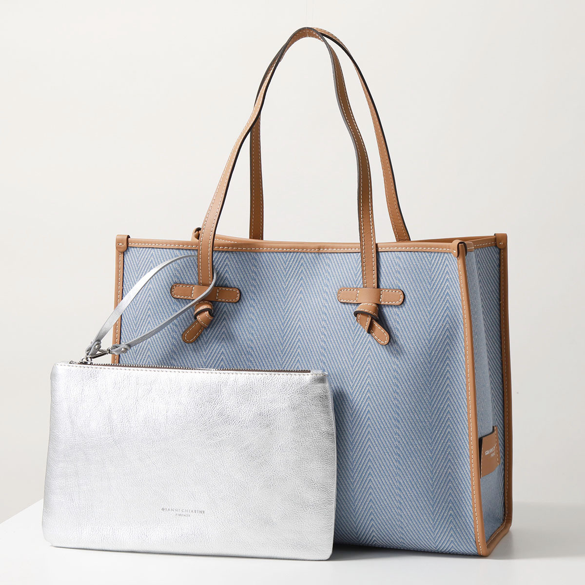 GIANNI CHIARINI トートバッグ MARCELLA M BS6850 WNDCHEV