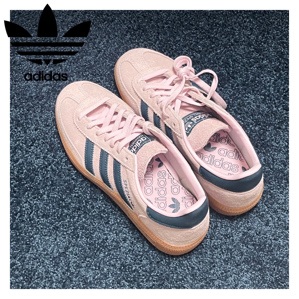 【アディダス】★Spezial Handball Clear Pink★100%正規品★ ☆【ADIDAS】 HANDBALL SPEZIAL ☆CLEAR PINK☆ (adidas