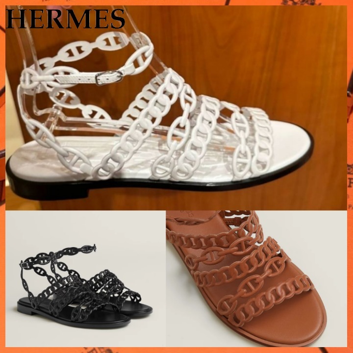 ☆シェーヌダンクルデザイン☆【Hermes】カリステ サンダル