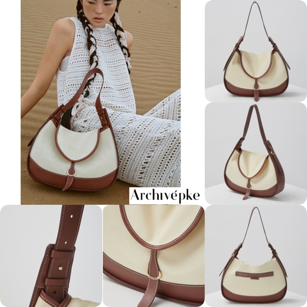 【Archivepke】Hobo canvas bag☆韓国のベストセラー☆