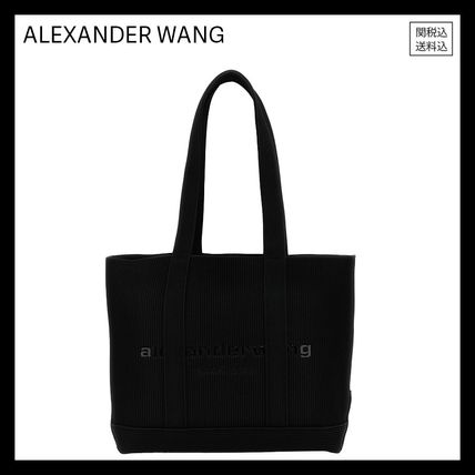 Alexander Wang Totes Casual Style Plain Logo Outlet Totes