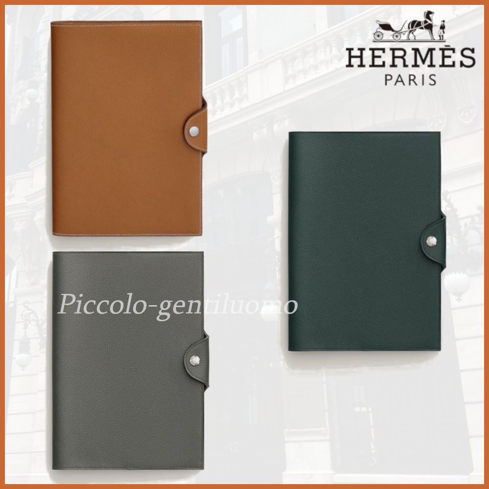 【小物使いも上品に♪】HERMES ユリスユニバーサル 手帳カバー