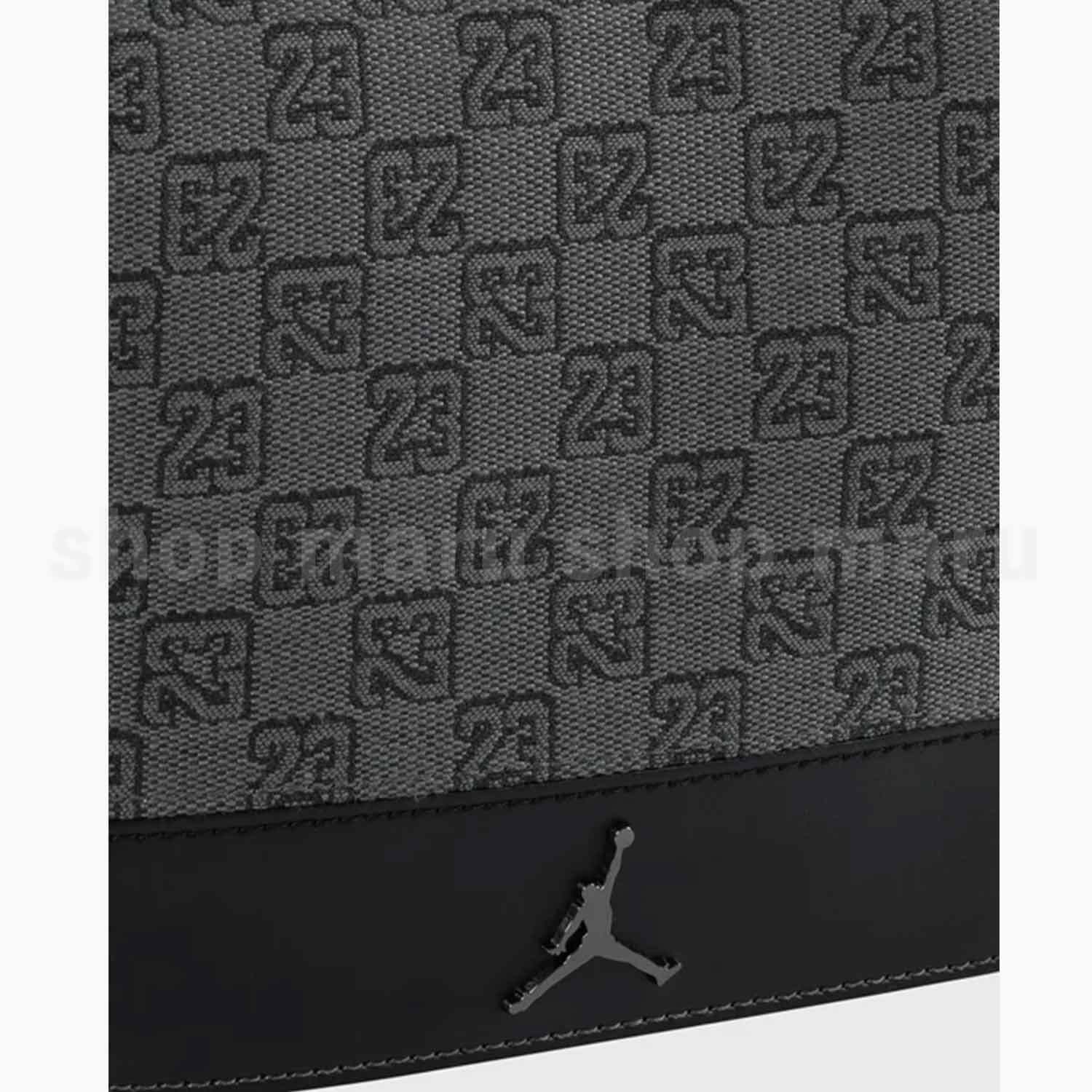 JORDAN★モノグラム メッセンジャー★グレー★NIKE★追跡付き ◇NIKE◇ジョーダン モノグラム ミニ メッセンジャーバッグ◇4色
