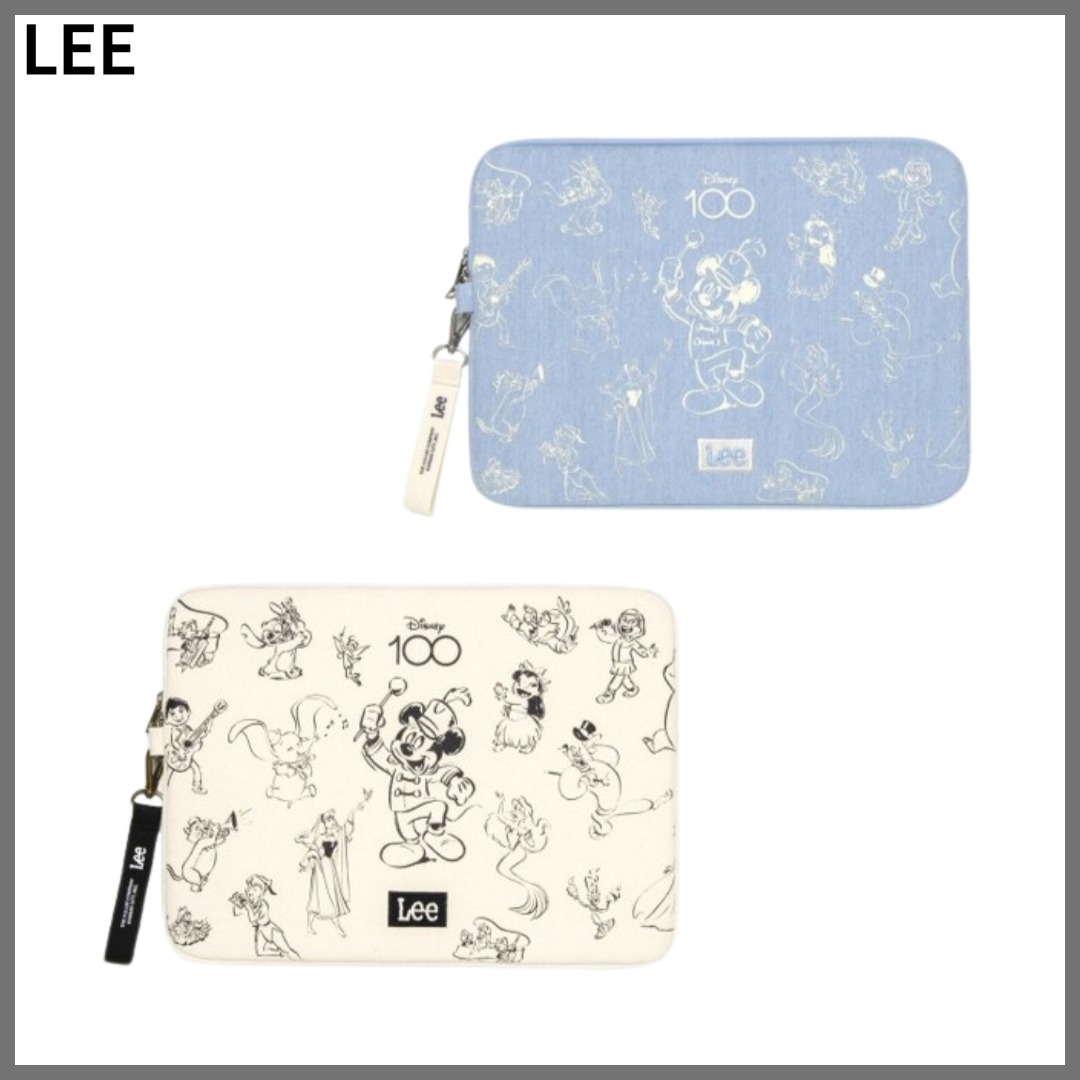 LEE■Disney] ディズニー 100 ラップトップ ポーチ■送料込