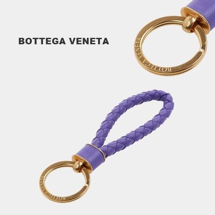 パープル（紫）系 BOTTEGA VENETA(ボッテガヴェネタ) キーホルダー