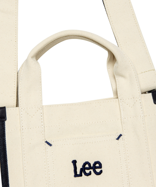 LEE■Mini Square Two-Way Tote Bag■送料込 LEE□Mini Square Two-Way Tote Bag□送料込 (LEE/ショルダー