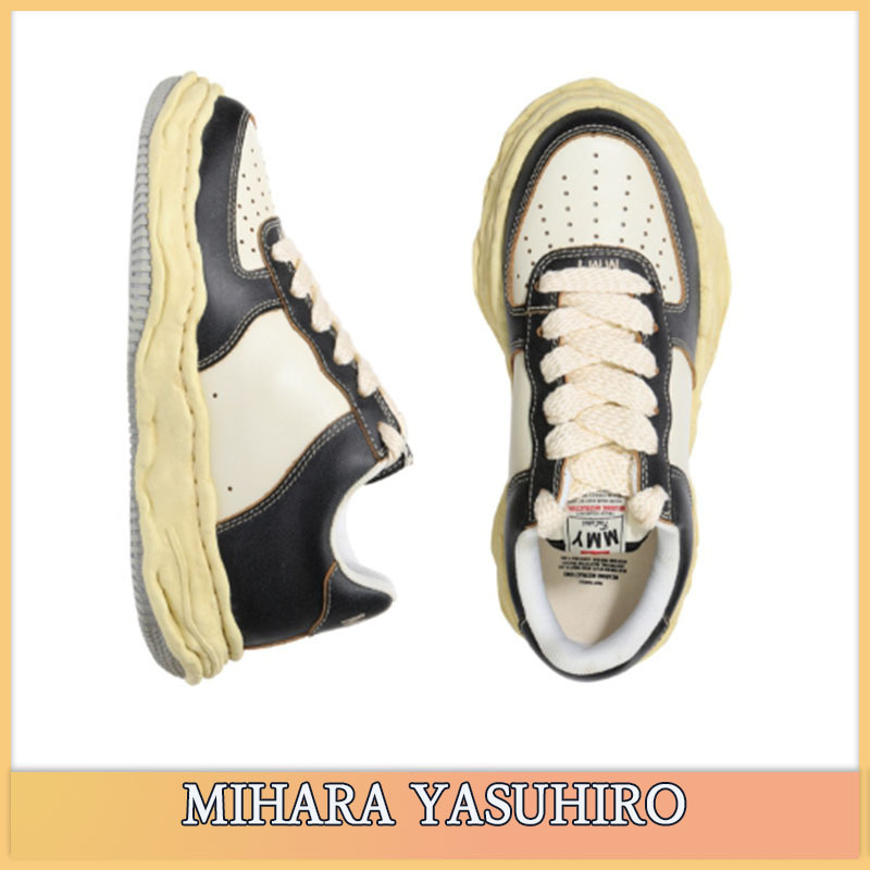 【Mihara Yasuhiro】送料・関税込み★レザースニーカー