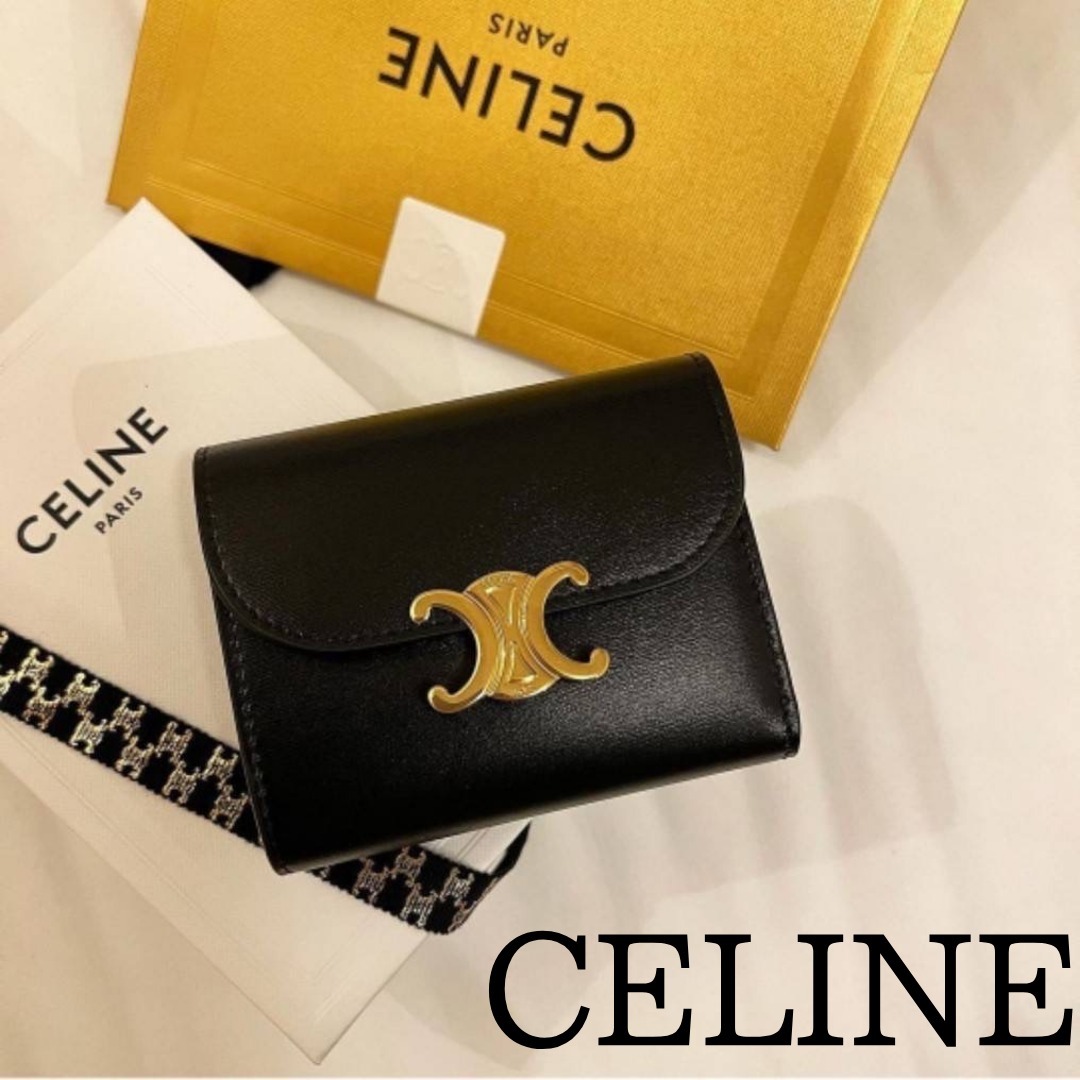 ■CELINE■セリーヌ トリオンフ スモールウォレット