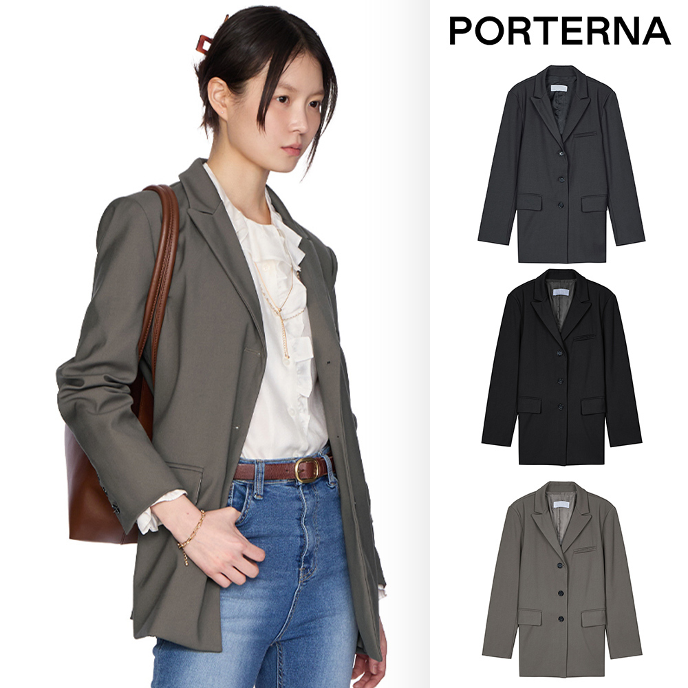 【PORTERNA】Norman Button Blazer