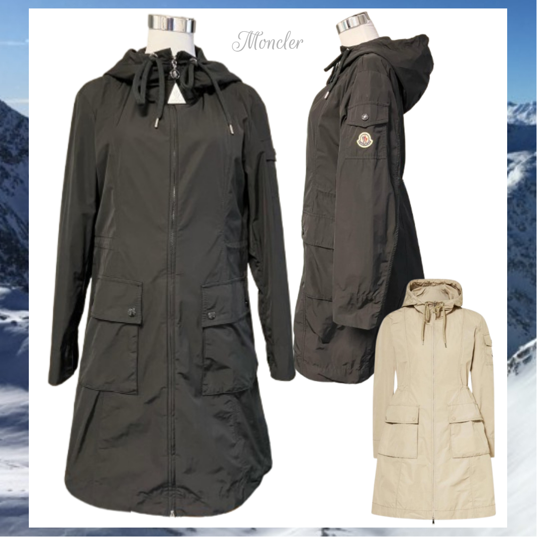 ☆MONCLER☆ スタイリッシュ撥水ポプリンフードパーカ・Laerte♪