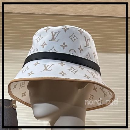 Louis Vuitton Wide-brimmed Hats Unisex Bucket Hats Wide-brimmed Hats