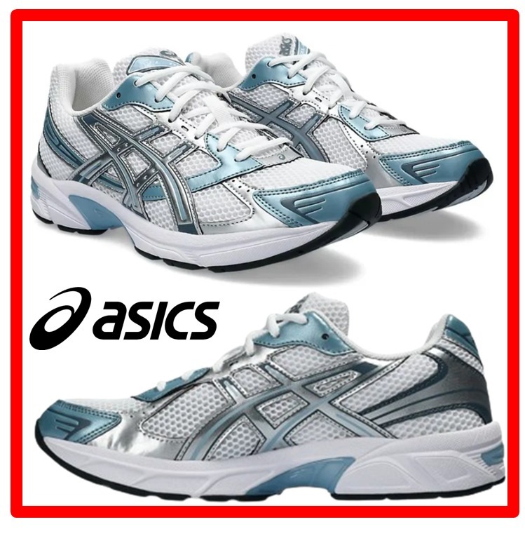 ★韓国の人気★【Asics】★GEL-1130 WHITE SHARK SKIN★関税込★