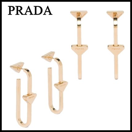 PRADA Earrings Party Style Elegant Style Earrings