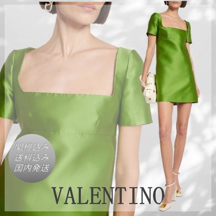 女性が喜ぶ♪ グリーン（緑）系 VALENTINO(ヴァレンティノ) ワンピース ワンピース