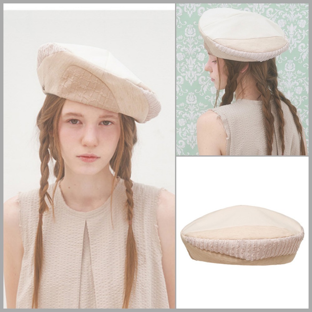 【Brown Hat】送料/関税込 Cecile Beret - Beige