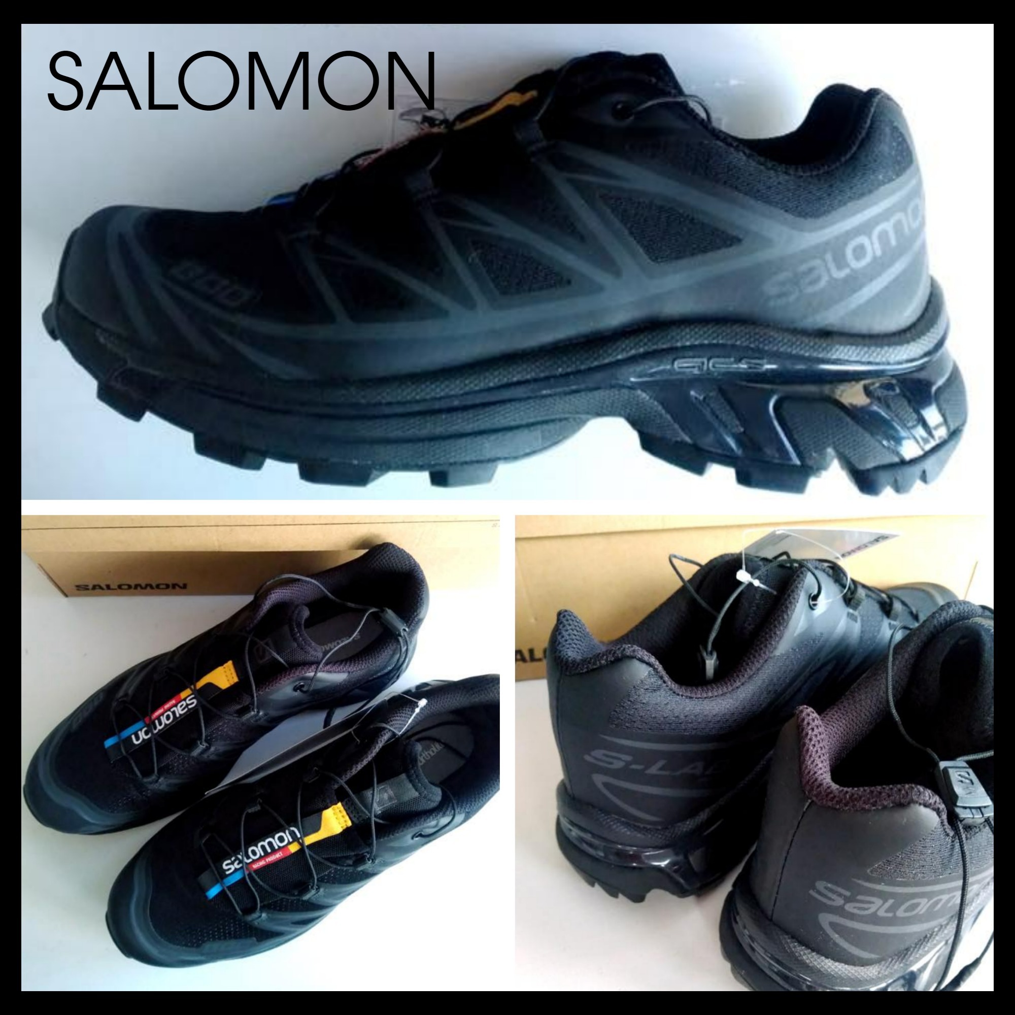 【SALOMON】XT-6 スニーカー ブラック /ファントム