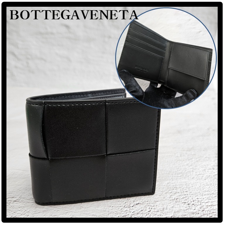 ★関税込★BOTTEGAVENETA★コインパース付き 二つ折り財布★