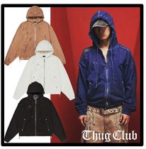 パーカー・フーディ THUG CLUB Dem Sound Zip-up 4FK382 ☆送料・関税込☆THUG CLUB☆Dem Sound Zip-up☆