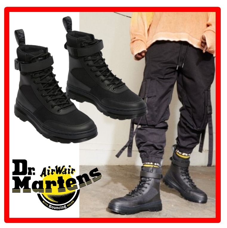 ☆人気☆【Dr.Martens】☆COMBS TECH UTILITY BOOTS BLAC.K☆