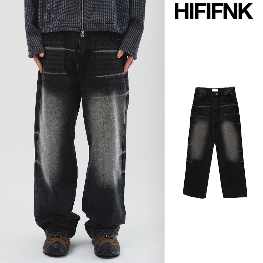 【HI FI FNK】Vitz Black Denim