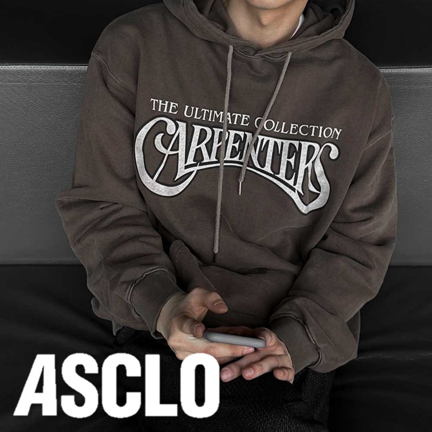 パーカー・フーディ IONSEOUL Space Pigment Warm Hood TJE092 WOOALONG】☆韓国大人気☆Signature hood zip-up (WOOALONG