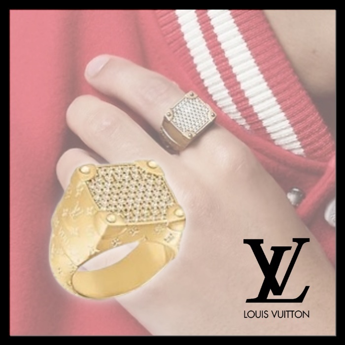 24SS★Louis Vuitton★リング LVロープ・パヴェ ジルコン 指輪