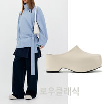 [LOW CLASSIC] /☆ 24SS PLATFORM MULE / WHITE