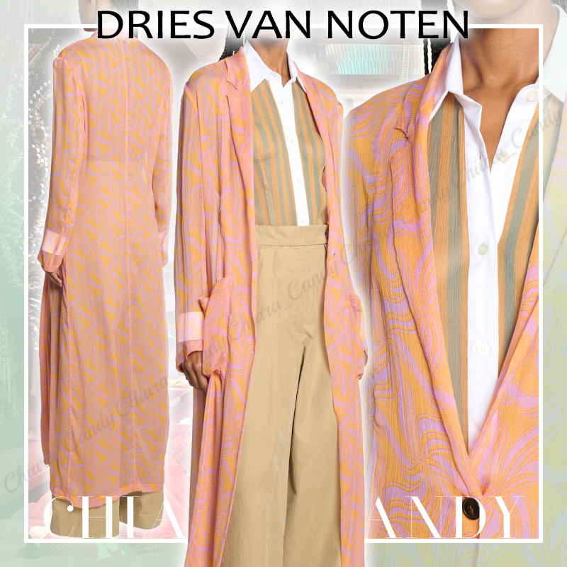 【24SS】DRIES VAN NOTEN / Bingo セミシアー ロングジャケット