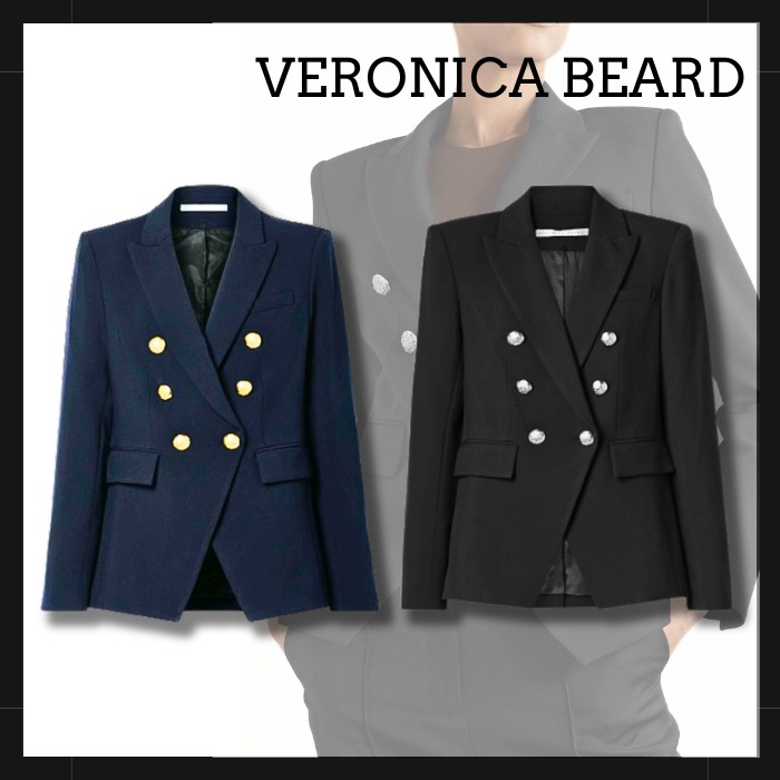 【Veronica Beard】 グランドゥプードル ダブルブレストブレザー