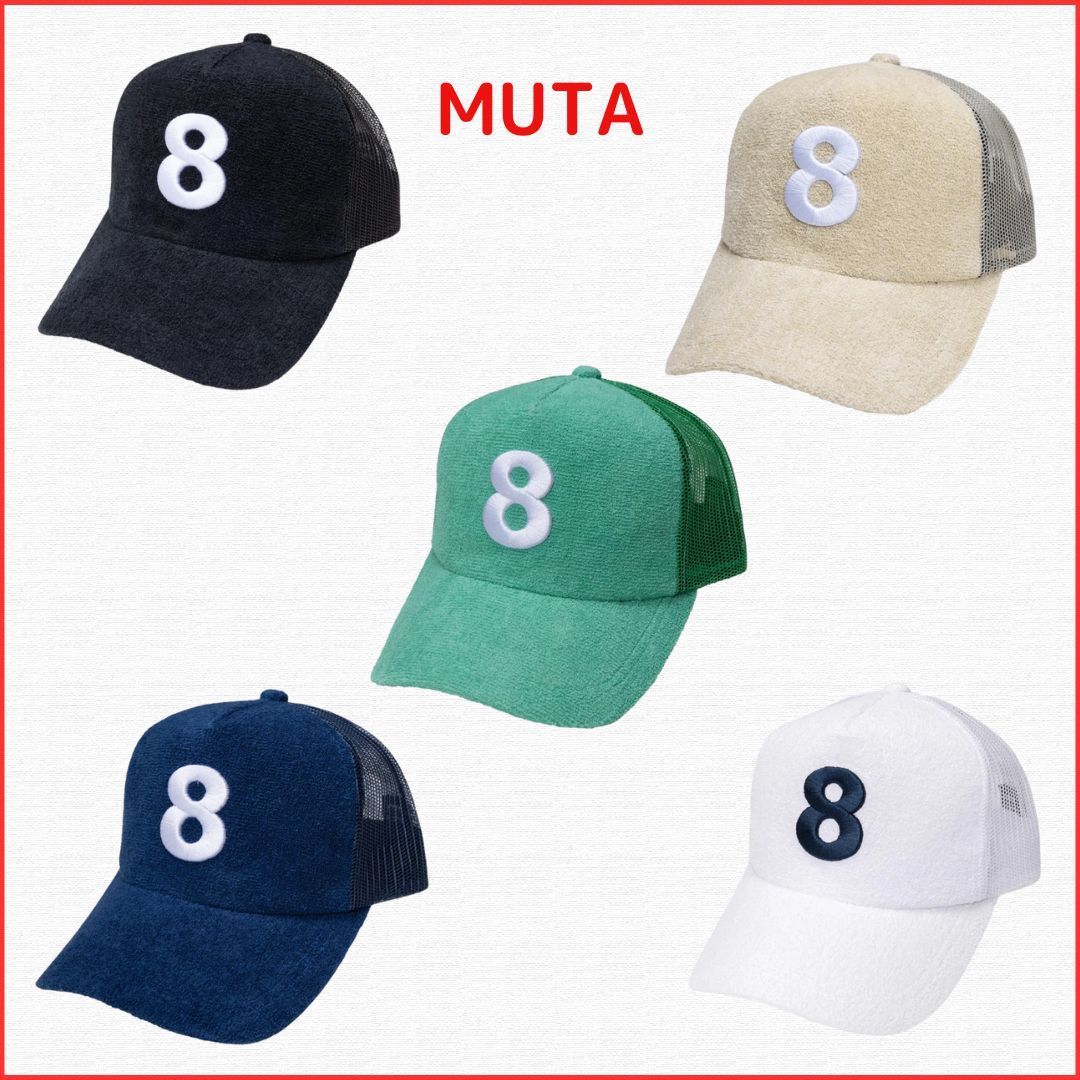 国内発送【muta MARINE】パイル 8キャップ 全5色