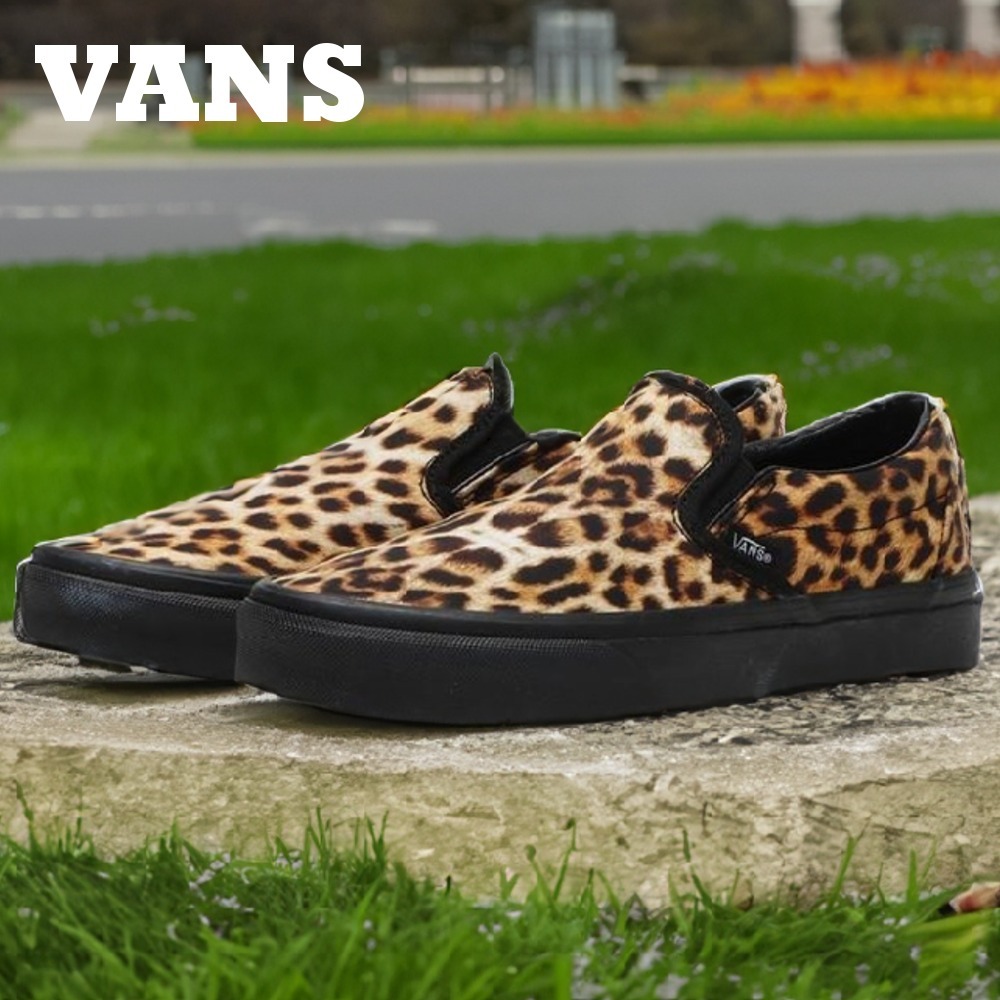 VANS☆クラシックスリッポン レオパード