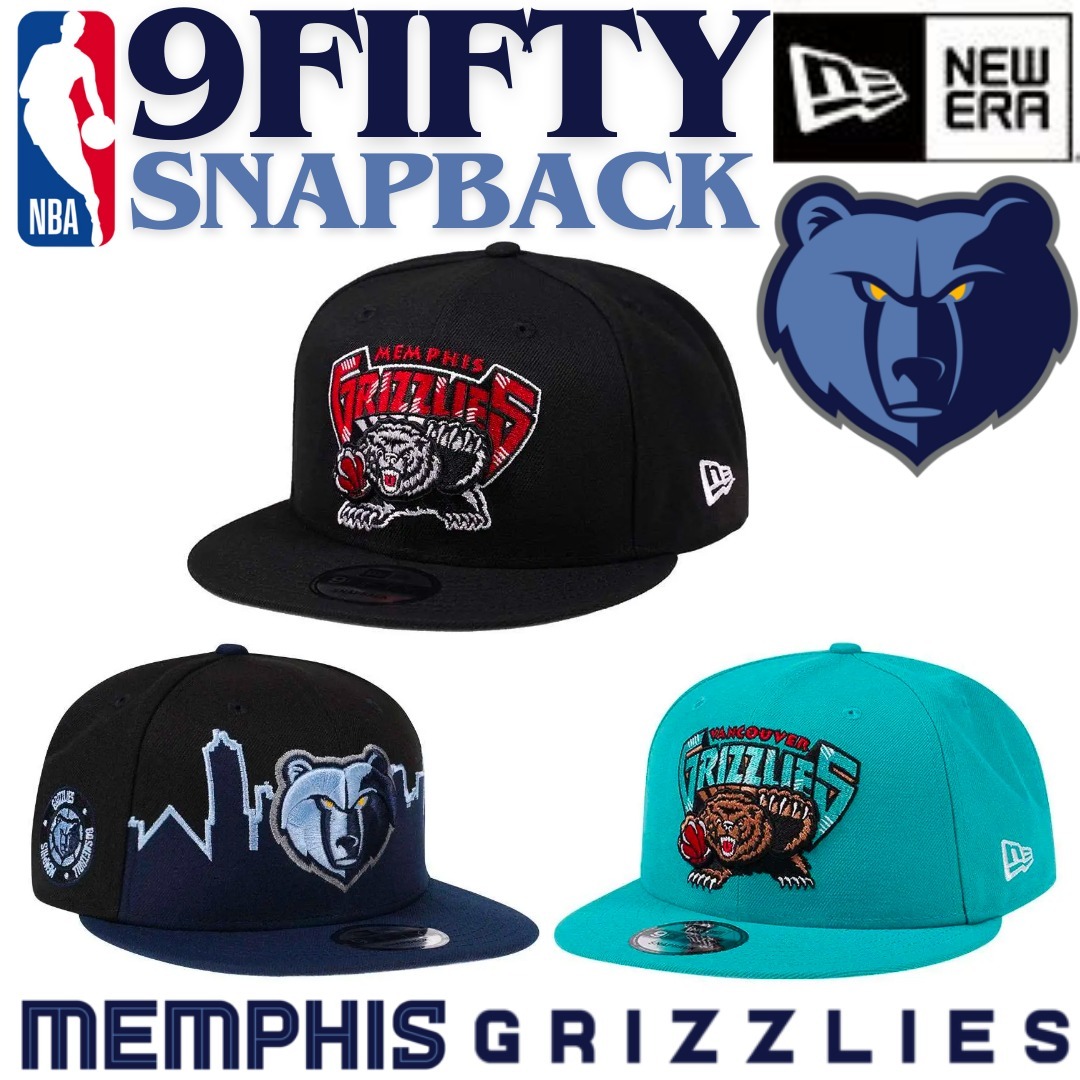 【US限定】NEW ERA ニューエラ 9FIFTY NBA Memphis Grizzlies