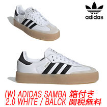 ★ADIDAS★(W) Adidas Samba 2.0 White Black★送料・関税込★