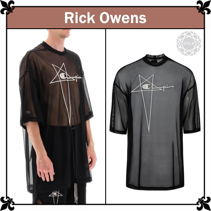 【Rick Owens】x champion  メッシュTシャツ