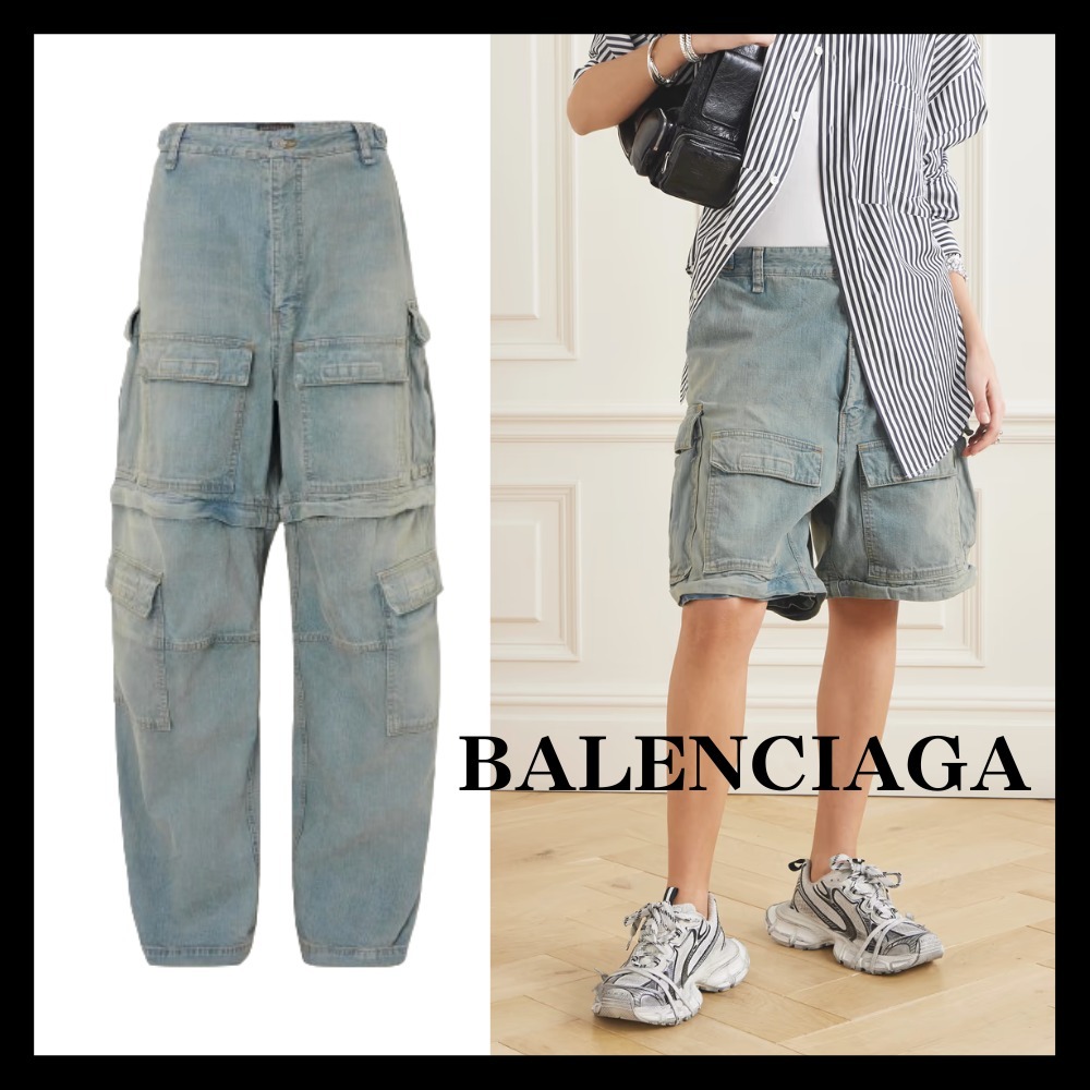 BALENCIAGA☆関税込み☆カーゴボーイフレンドジーンズ
