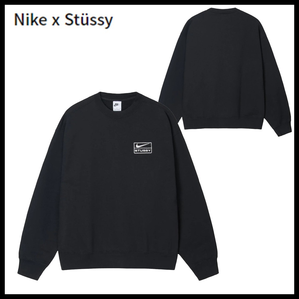 ★Nike x Stussy★NRG Washed Fleece Crewneck★
