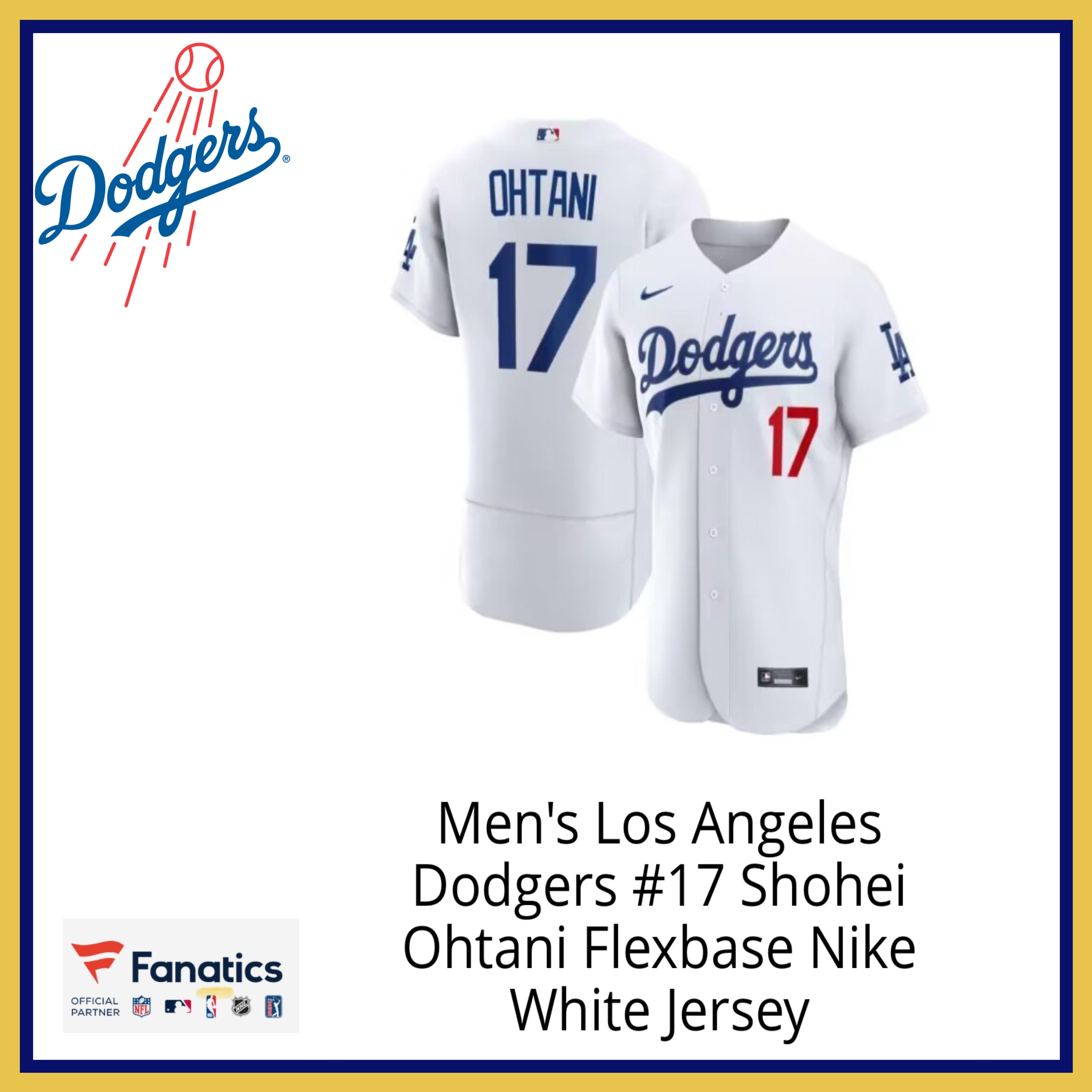 ☆大谷翔平☆ Dodgers Men's リミテッドモデル ユニフォーム