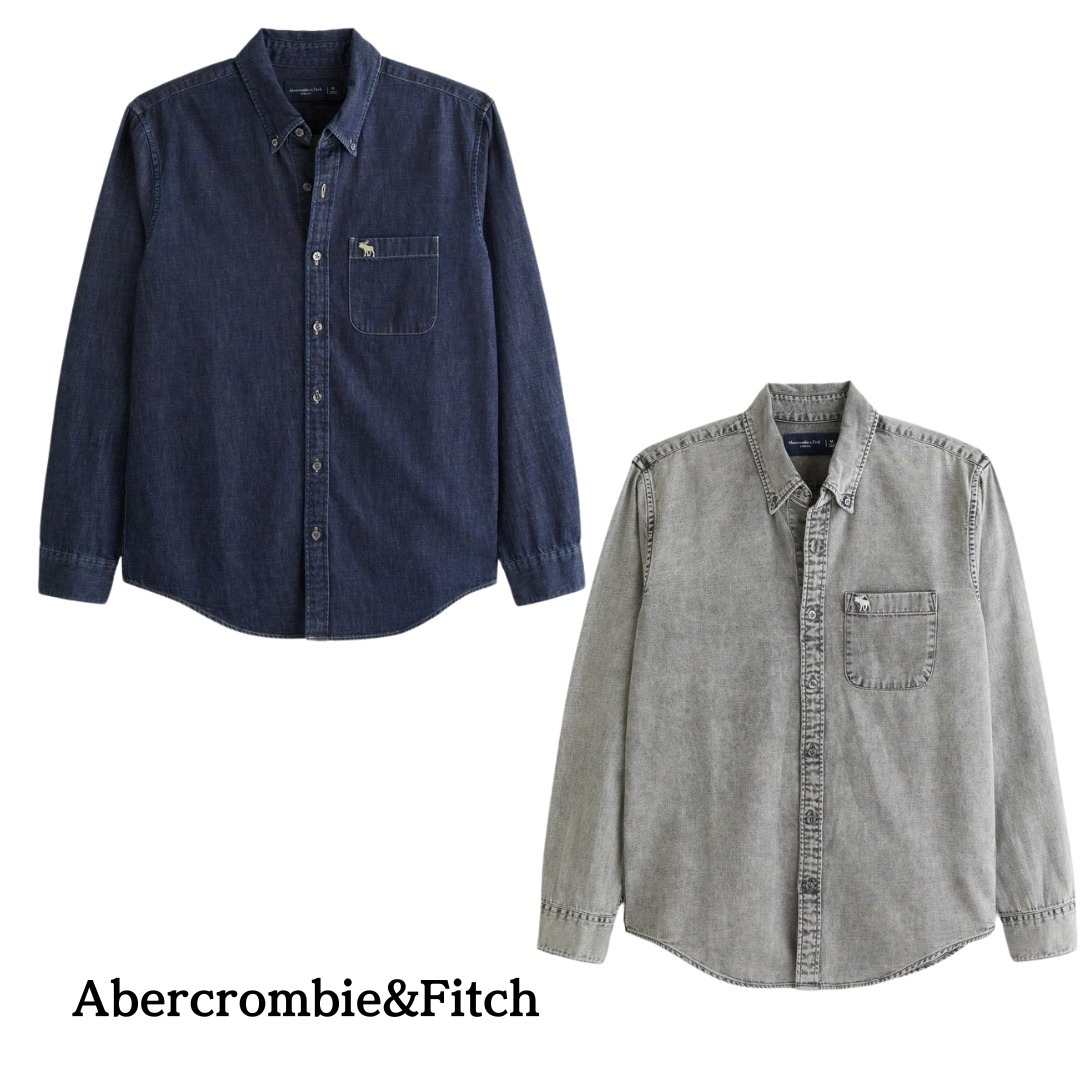 ◆Abercrombie & Fitch◆ボタンアップ デニムシャツ
