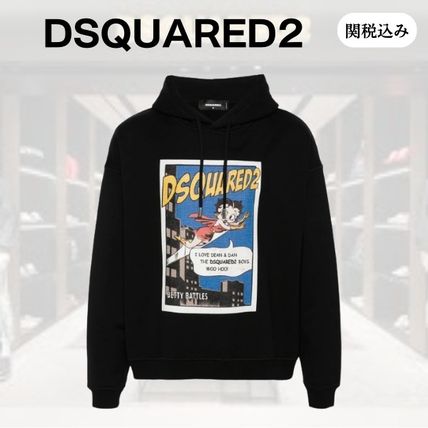 Dsquared2 ロゴ Betty Boop パーカー Dsquared2 ロゴ Betty Boop パーカー (D SQUARED2/パーカー