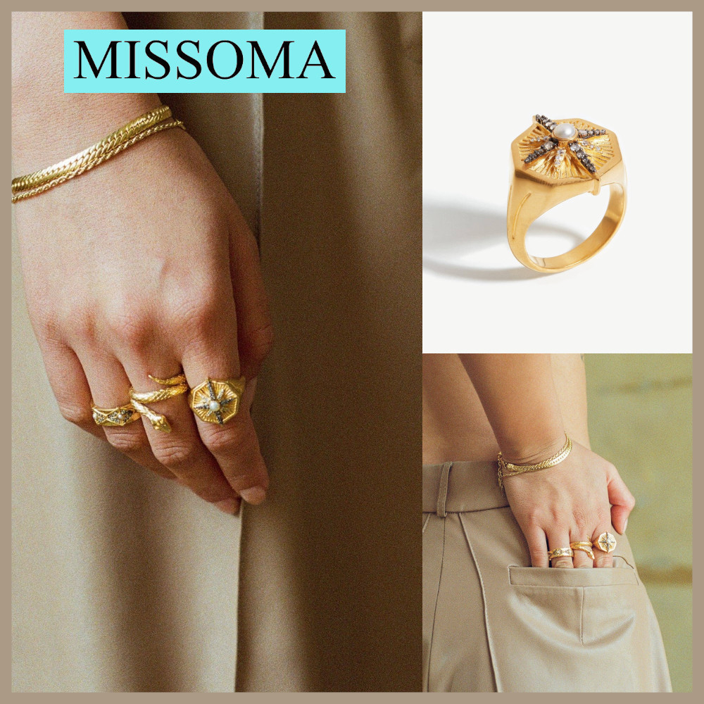 ★MISSOMA★ スター オブ ザ ショー パール シグネット リング