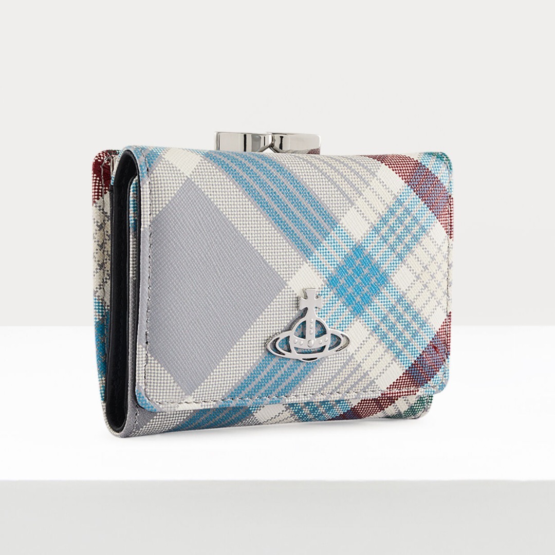 Vivienne Westwood☆タータンチェック柄 ロゴ 財布【英国発