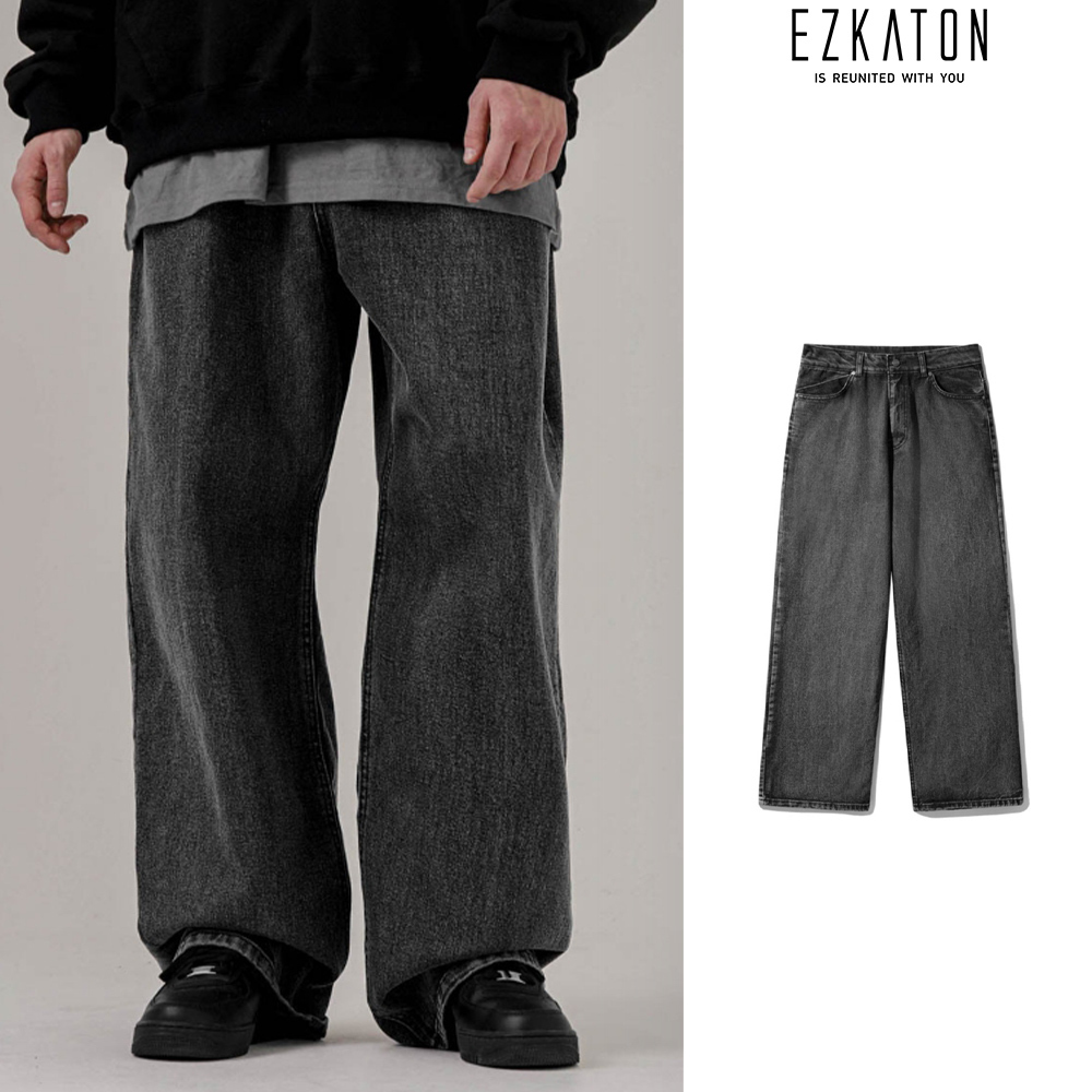 【EZKATON】24SS★ Fading Denim Pants