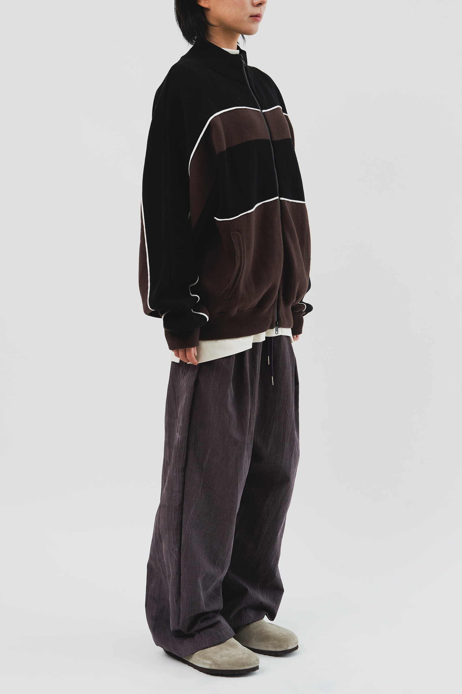 【HI FI FNK】Wrinkled Bio Nylon Pants HI FI FNK】Wrinkled Bio Nylon Pants