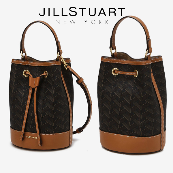 【JILLSTUART】ROSELLAチリングパターンバケットバッグS