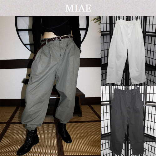 ★韓国人気★MIAE★武陵桃源 BALLOON COTTON PANTS (UNISEX)