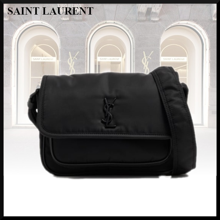 【SAINT LAURENT】NIKI ナイロン スモール メッセンジャーバッグ
