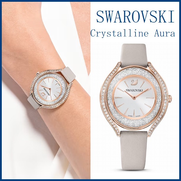 【SWAROVSKI】Crystalline Aura ウォッチ 腕時計 5519450