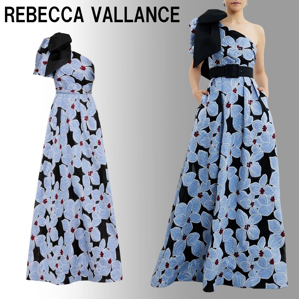 REBECCA VALLANCE(レベッカバランス) ジョージナ花襴 ガウン