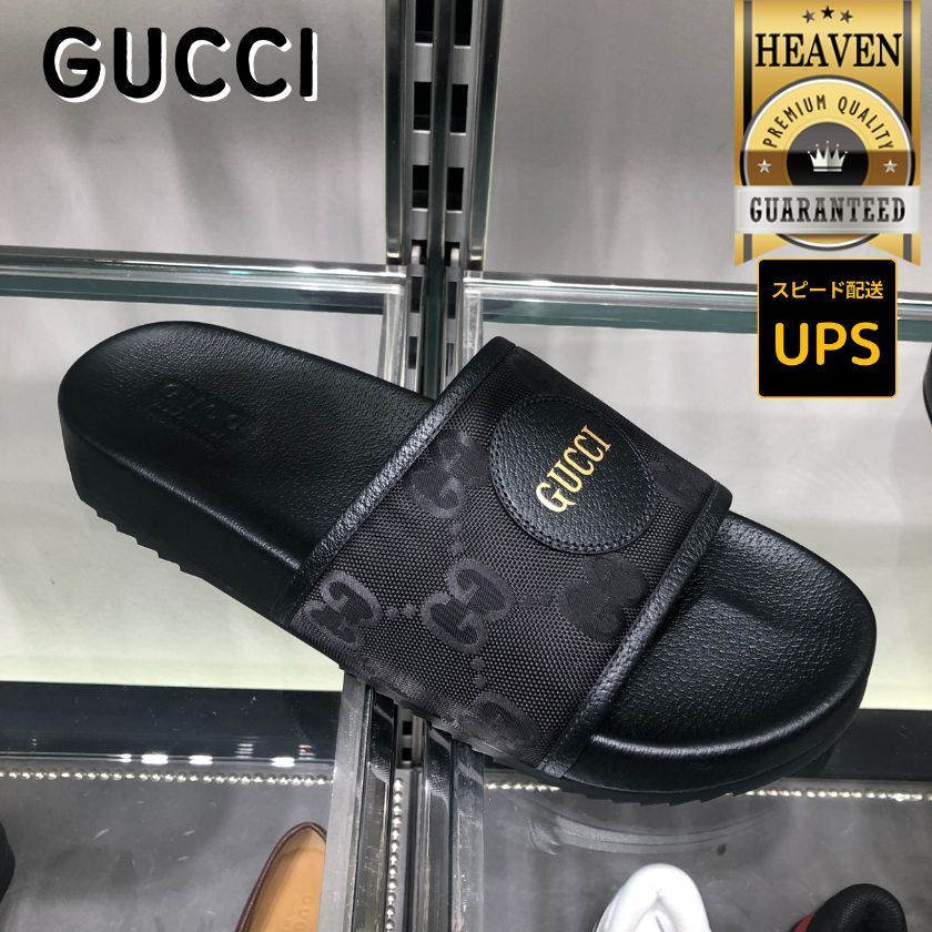 6万取引突破★UPS速達便利用【GUCCI】SIDELINE_サンダル