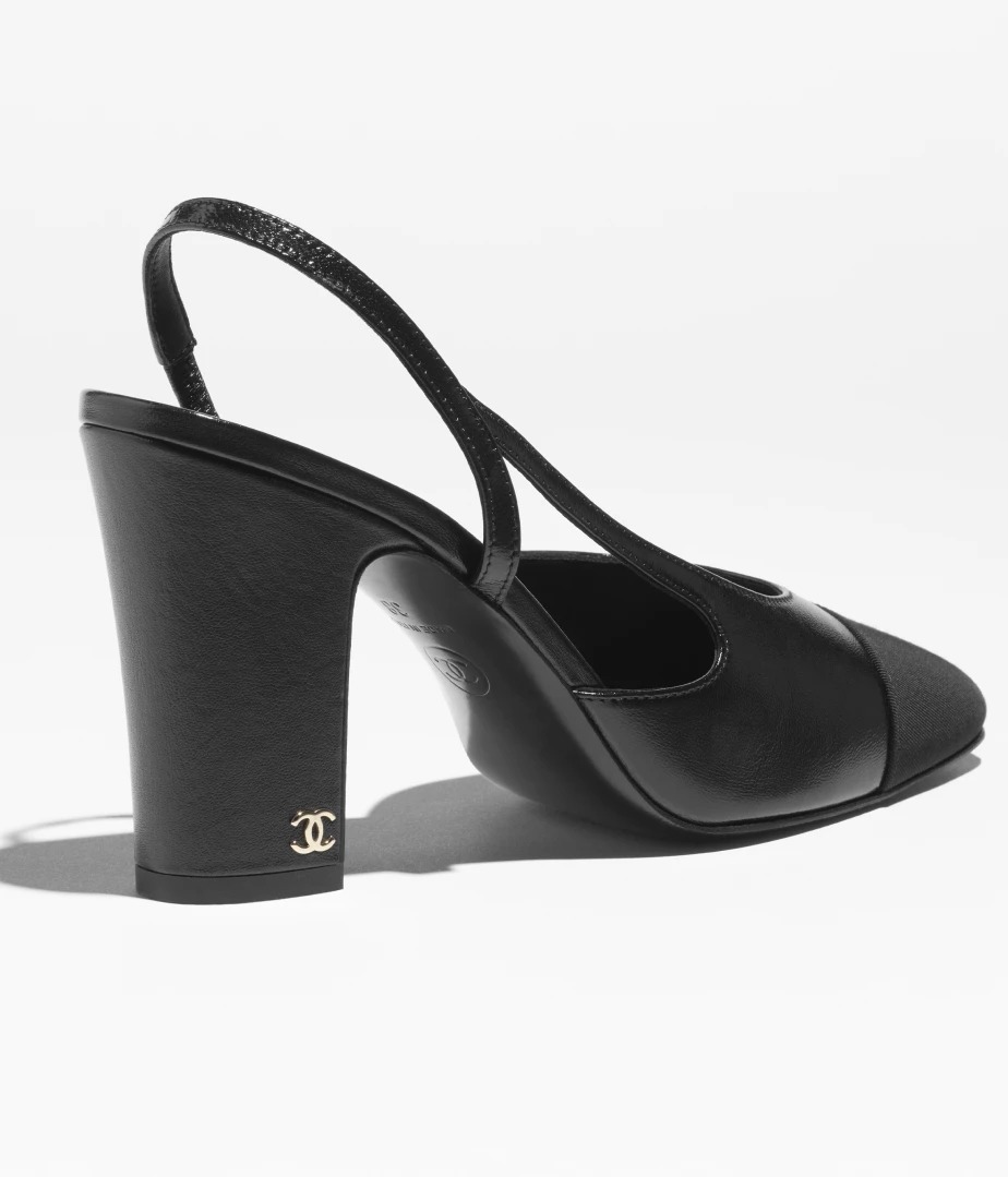 《24P》素敵♪【CHANEL】シャネル スリングバックシューズ